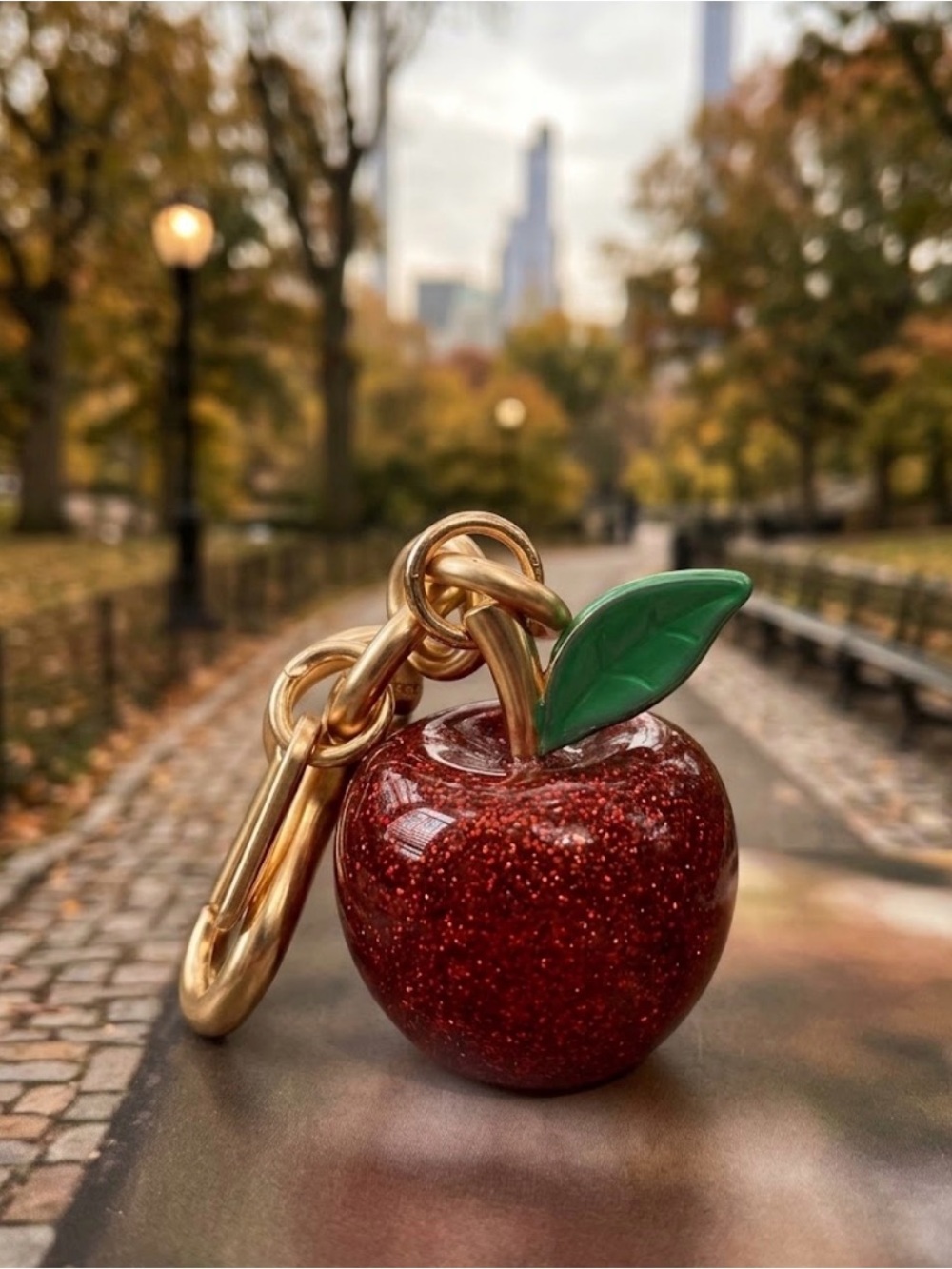 Coach Apple Keychain  Charm Brand new in box ❤️ No Tags brand NIB RARE LIMITED
